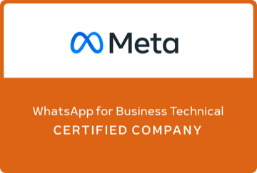 Selo Meta · WhatsApp for Business Technical · Certified Company